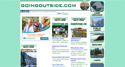 Desktop Screenshot of goingoutside.com